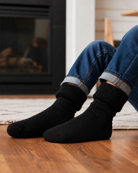 Warme Merino Sherpa Sokken voor Kinderen