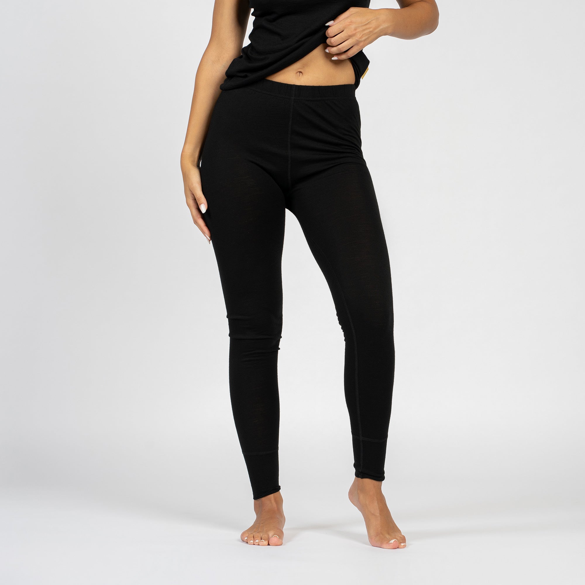 Dames 160 Merino Broek Zwart
