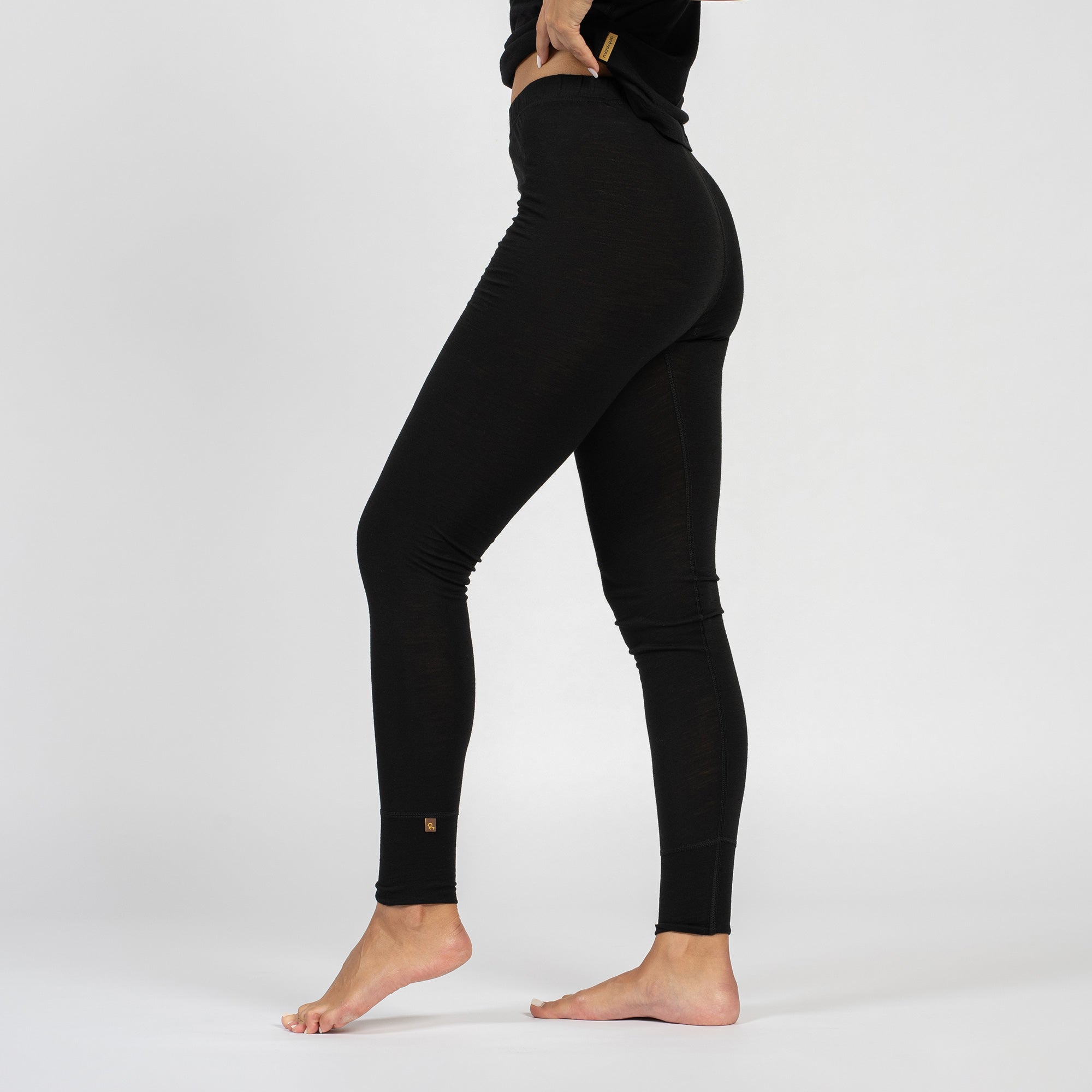 Dames 160 Merino Broek Zwart