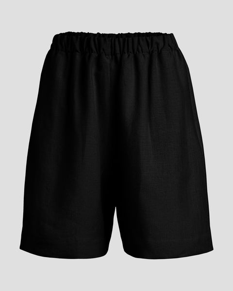 100% linnen lange korte broek.
