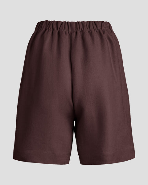Packshot toont de achterkant van de korte broek.