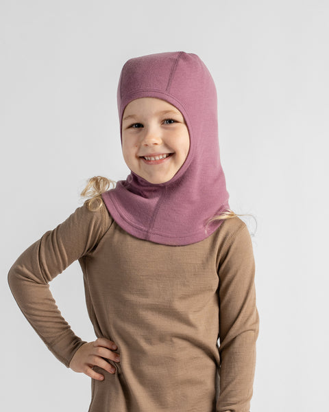 Balaclava met open gezicht van 250 merinowol voor kinderen