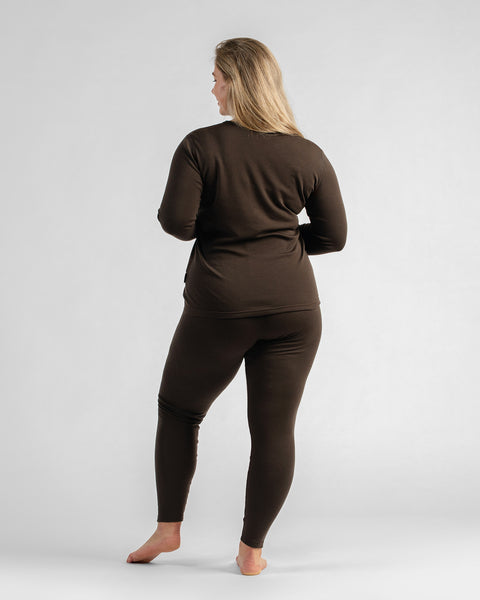 Dameslegging 250 Chocoladebruin