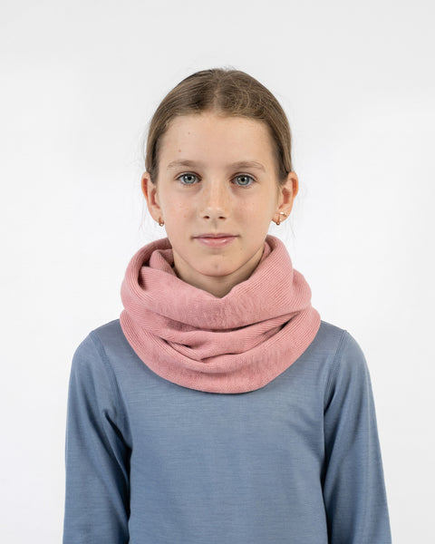Oneindige lus-sjaal van merinowol voor kinderen
