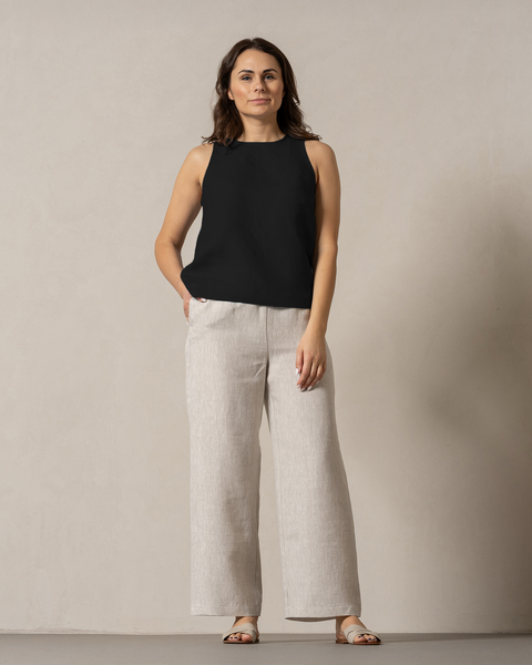 Hoge Hals Top Nina