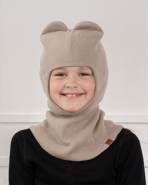 Kids' Knit Balaclava Cotton