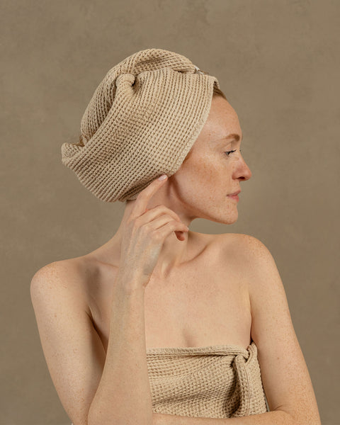 haardoek in zandbruine kleur