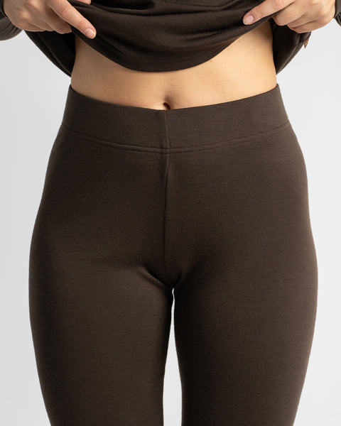 Dameslegging 250 Chocoladebruin