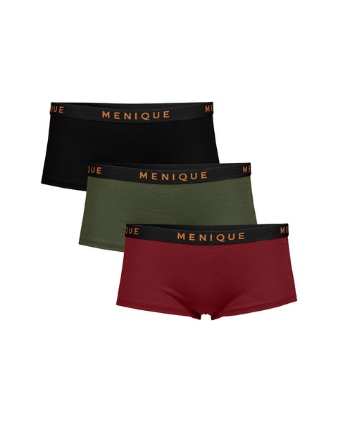 Merino Dames Boxershorts 3-Pack