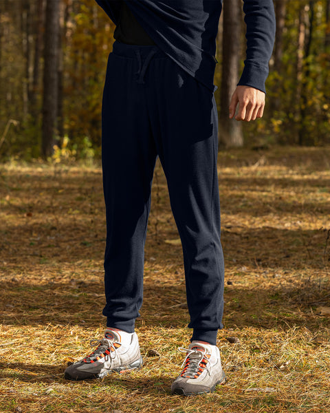 Joggingbroek voor heren 250gsm Donkerblauw