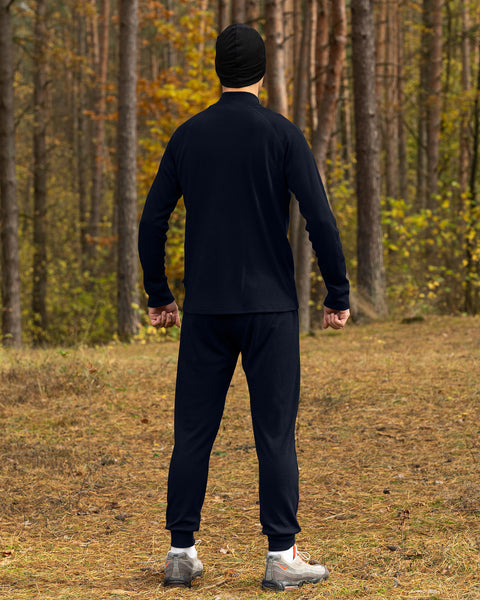 Joggingbroek voor heren 250gsm Donkerblauw