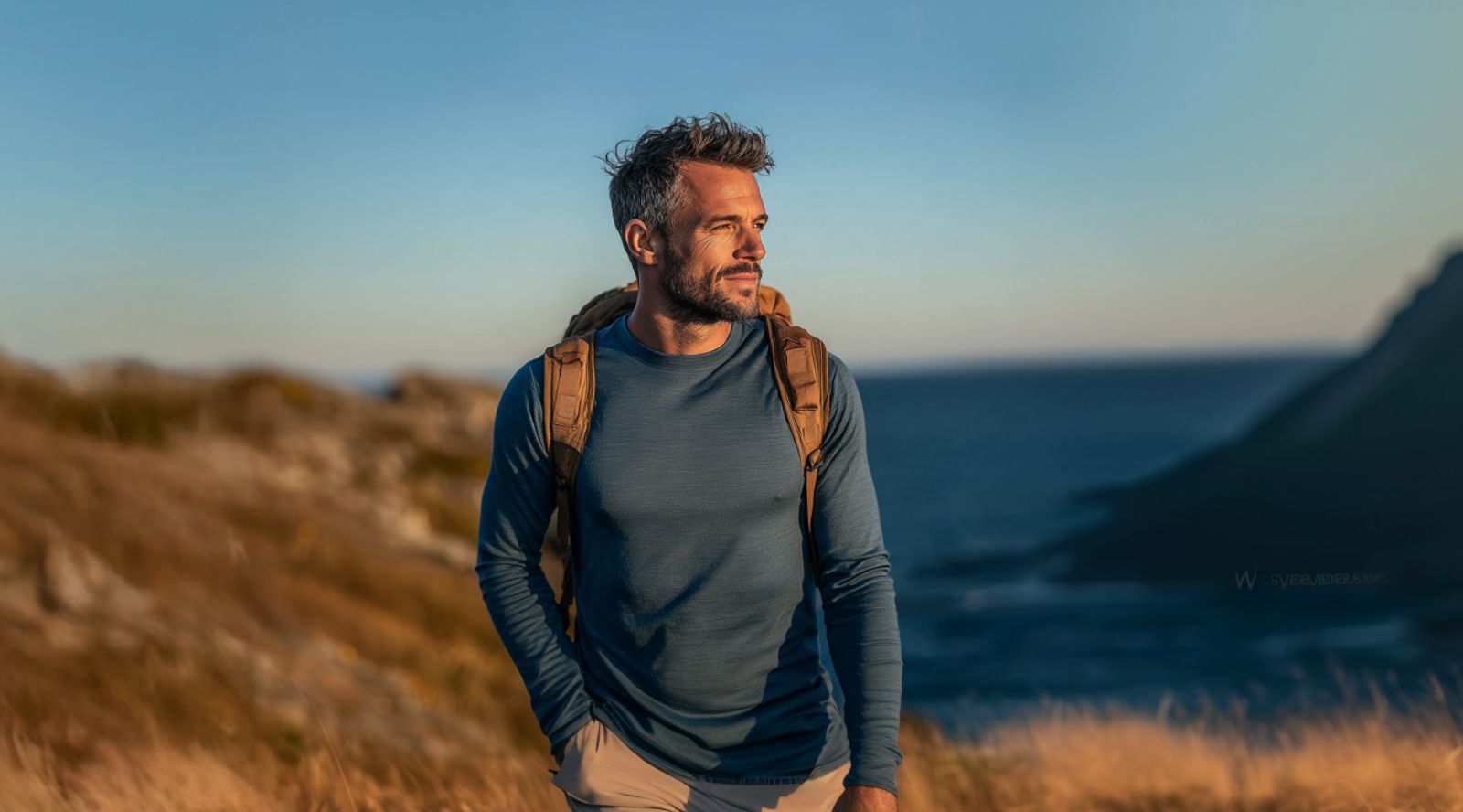 Heren 100% Merino Laagjes