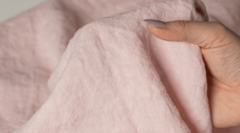 Dusty Pink Linen Clothing