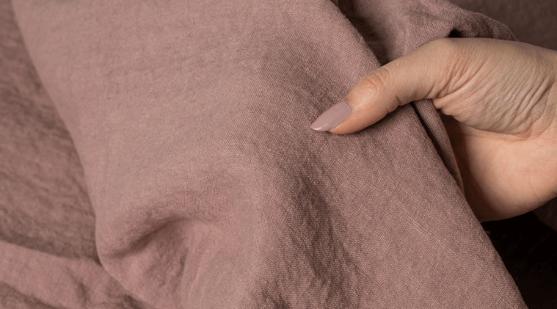 Verbleekte Roos Linnen Kleding