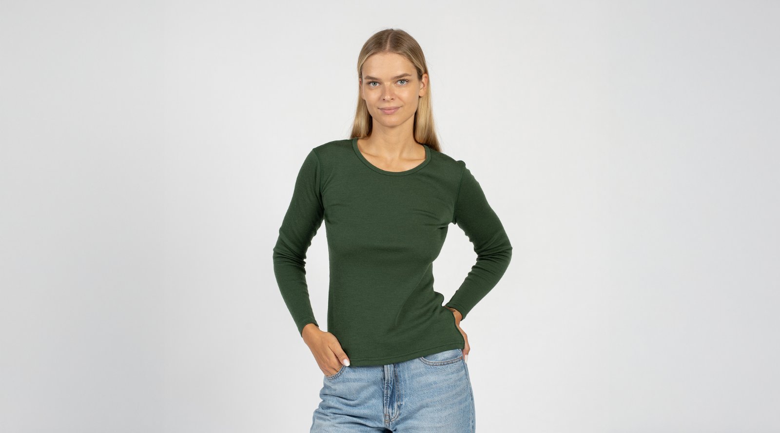 Women's Long Sleeve Merino Wool