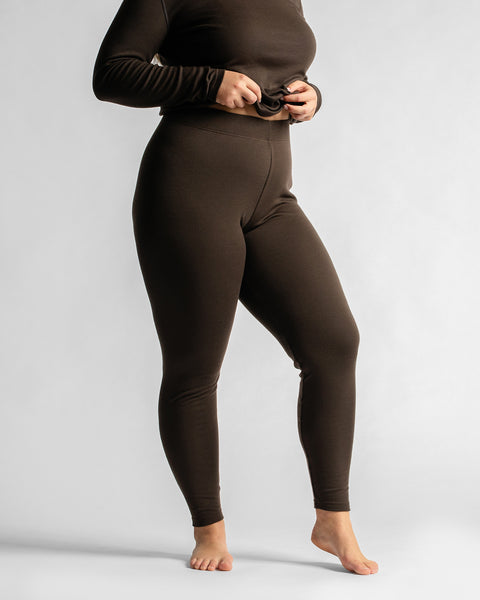 Dameslegging 250 Chocoladebruin