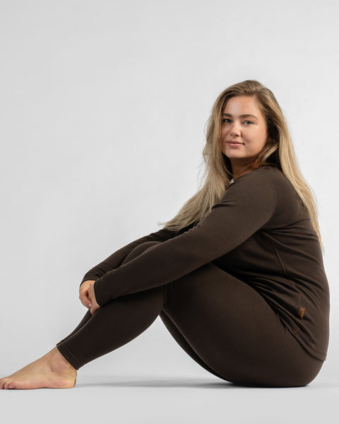 Dameslegging 250 Chocoladebruin