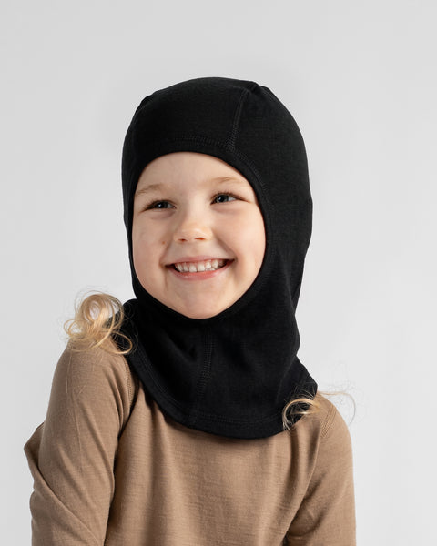 Balaclava met open gezicht van 250 merinowol voor kinderen