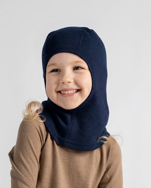 Balaclava met open gezicht van 250 merinowol voor kinderen