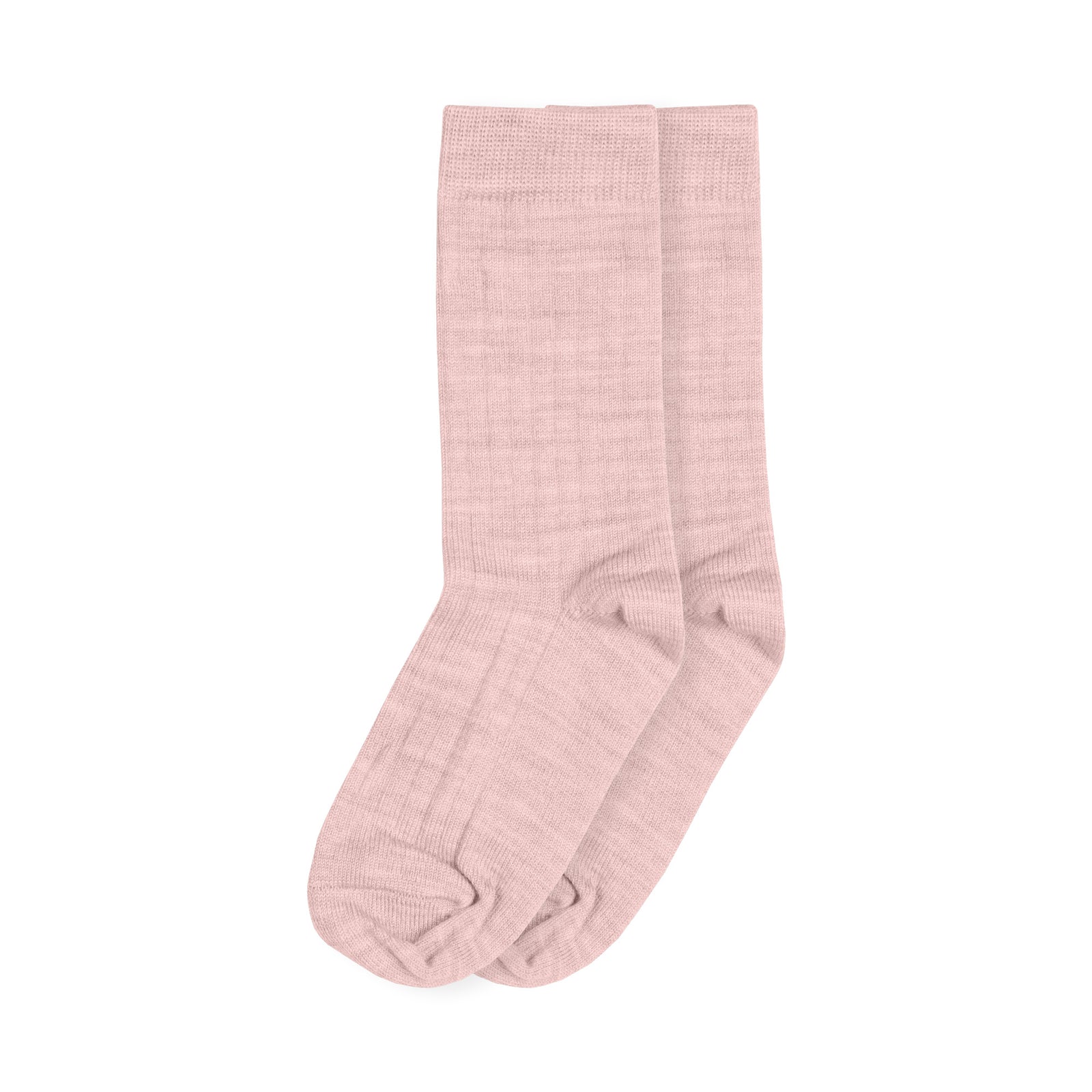 De Menique merino ribgebreide sokken met boord voor kinderen in alle kleuren.