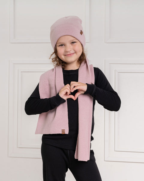 Kids' Knit Beanie &amp; Scarf 2-Piece Set