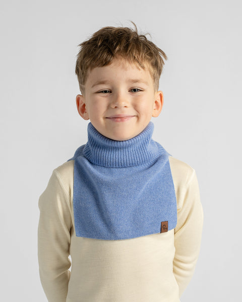 Kindergebreide colwarmer van kasjmiermix