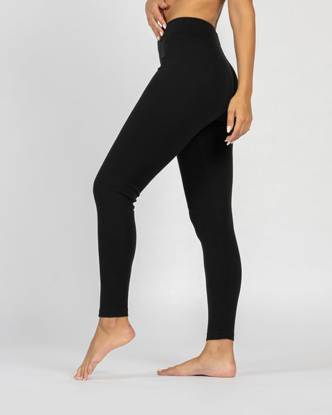 Women's 250 Long Sleeve &amp; Leggings 2-Piece Black