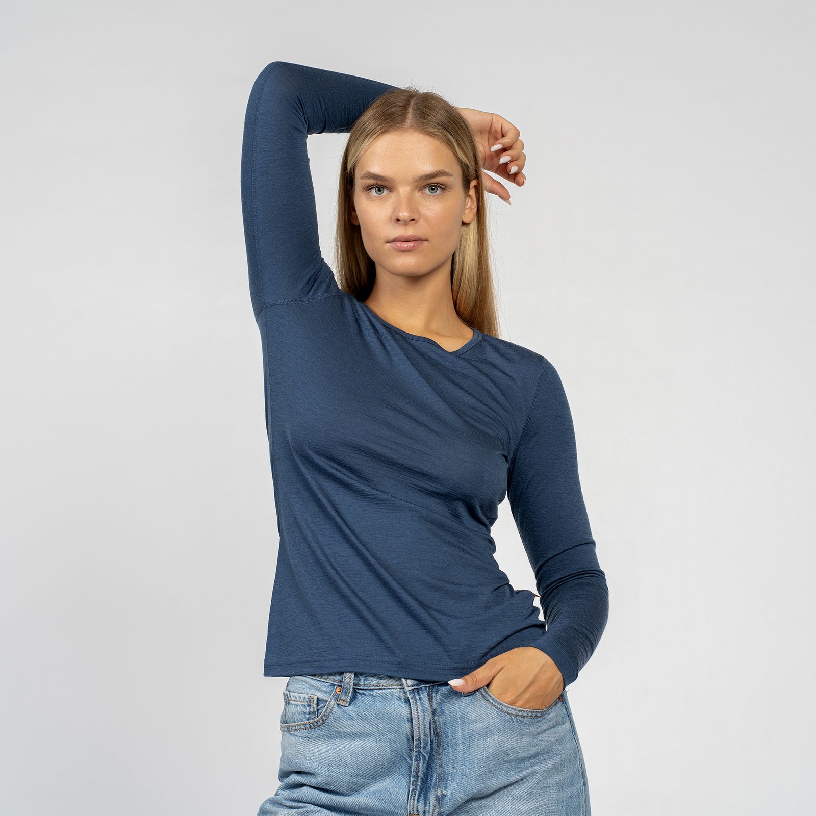 Thermisch merino-ondershirt voor dames