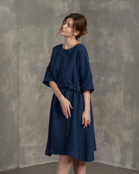 Oversize Dress Olivia Storm Blue