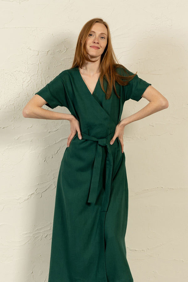 Maxi Wrap Dress Eleanor