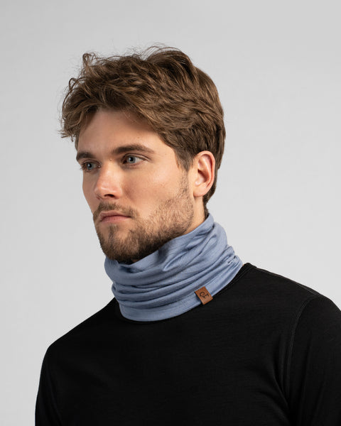 100% Merinowollen Lange Nekwarmer Voor Heren