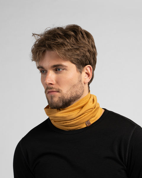100% Merinowollen Lange Nekwarmer Voor Heren