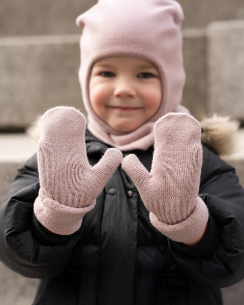 Kids' Mittens Knitted Merino &amp; Cashmere