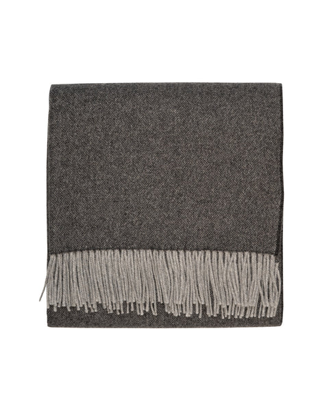 Cashmere &amp; Merino Wool Throw Blanket Tallinn