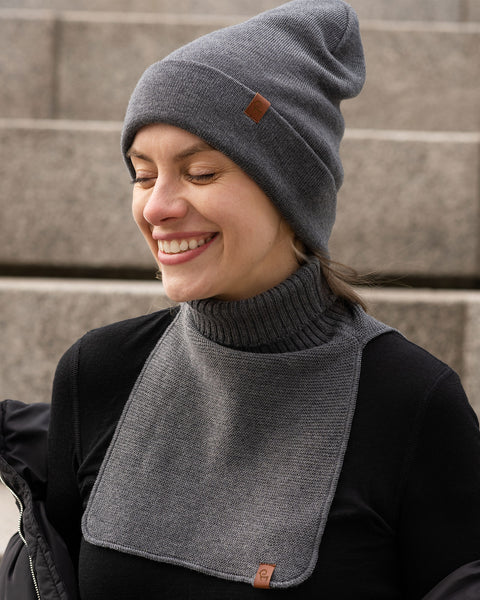 Women's Dickie Neck Warmer Knitted Merino