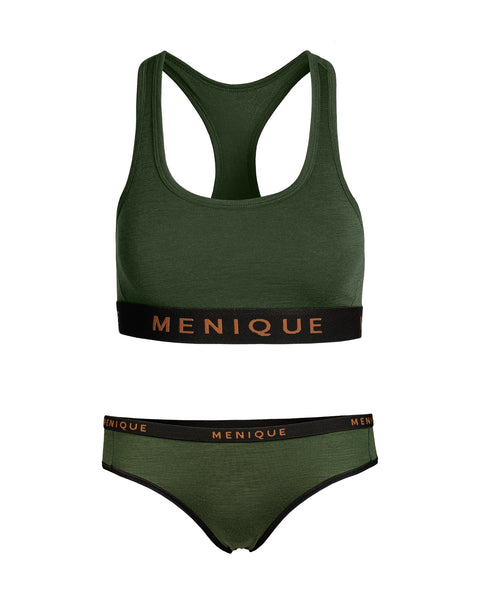 Women's Sport Bra &amp; Bikini Briefs 2-Piece