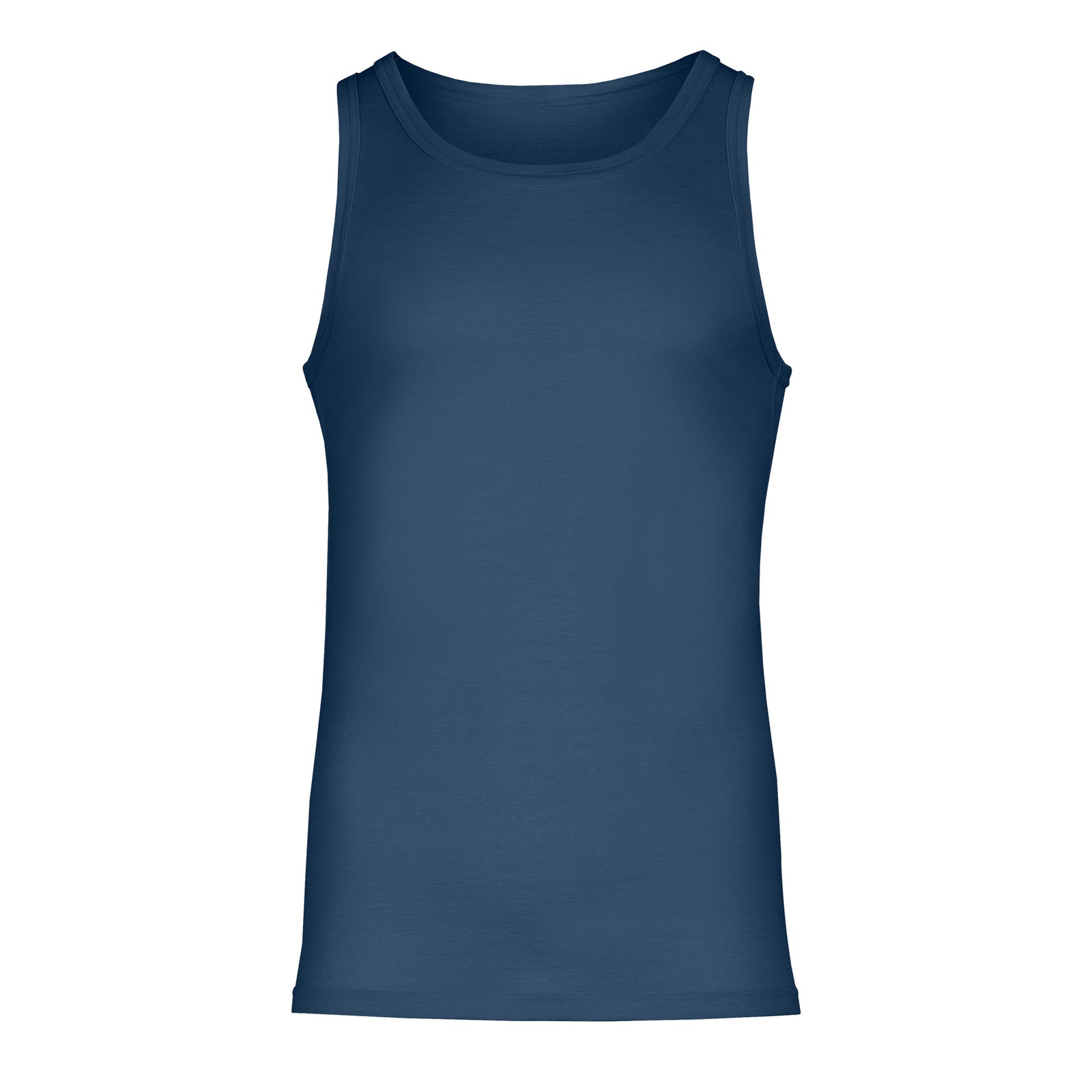 Men's Merino Tank Top Denim