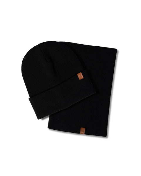 Women's Knitted Beanie &amp; Gaiter 2-Piece Set