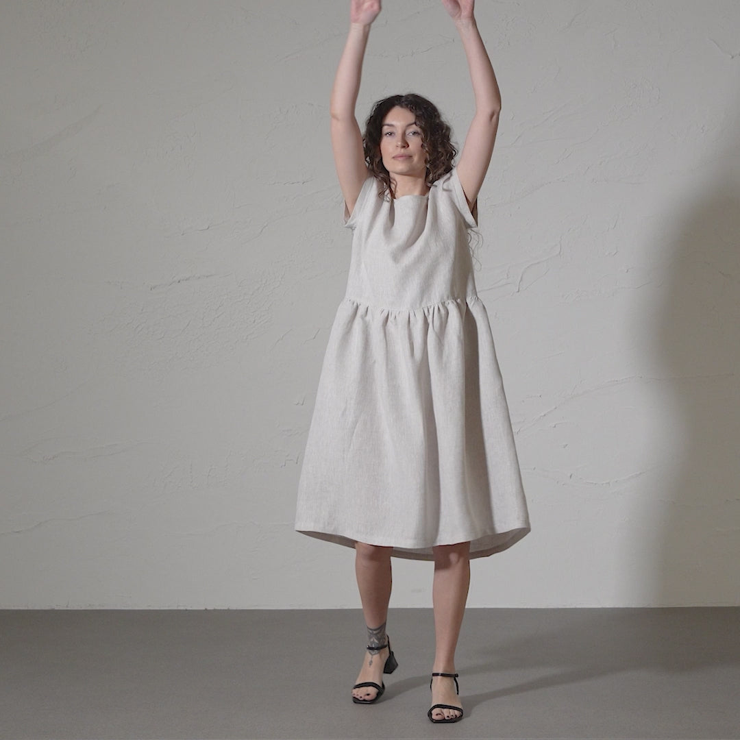 Smock Dress Cecilia Natural