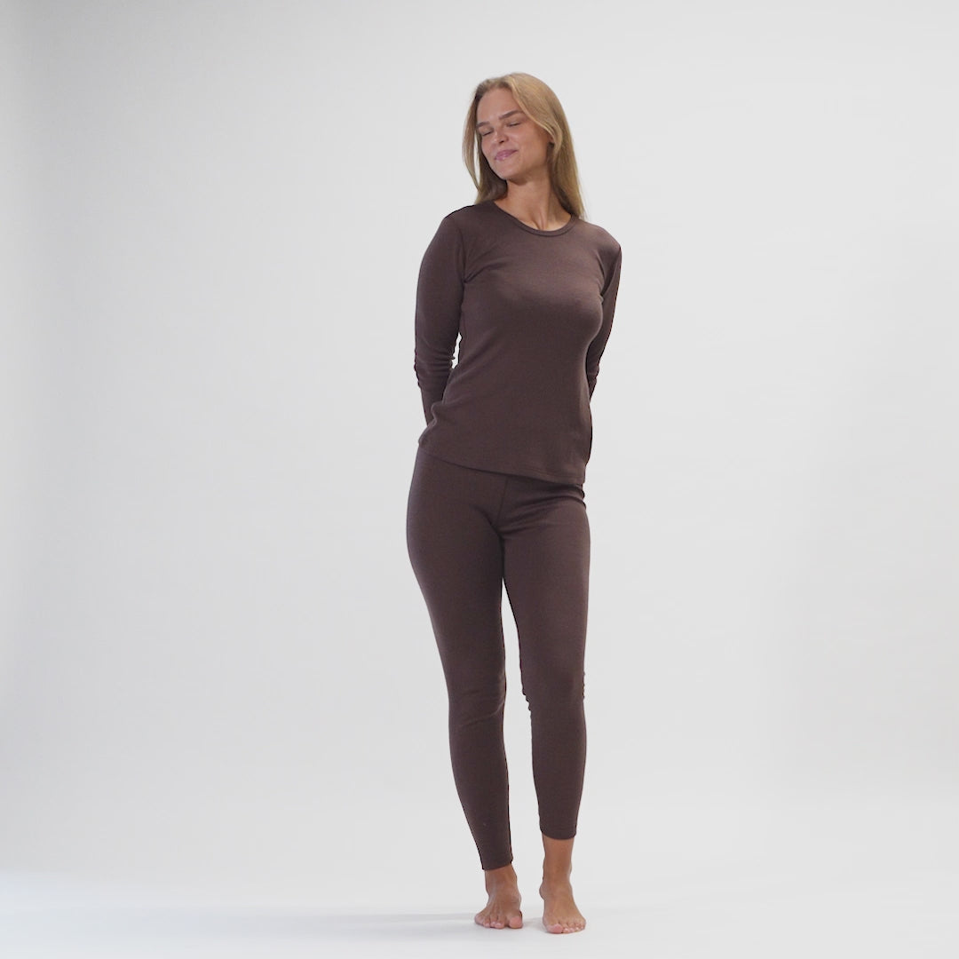 Women's 250 Leggings Brown