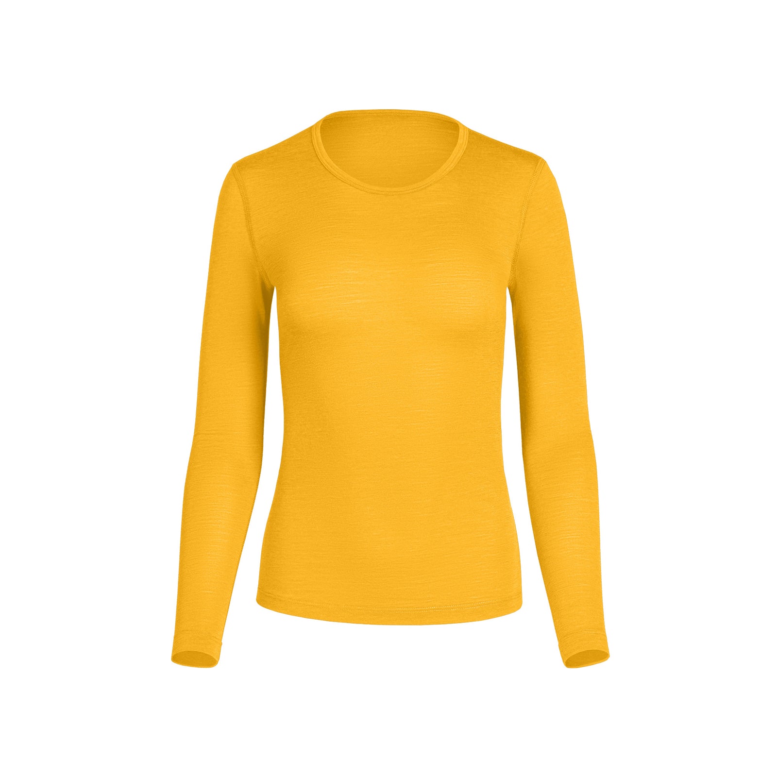 Women's 160 Thermal Long Sleeve Crew Yellow