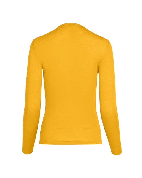 Women's 160 Thermal Long Sleeve Crew Yellow
