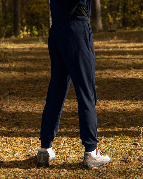 Joggingbroek voor heren 250gsm Donkerblauw